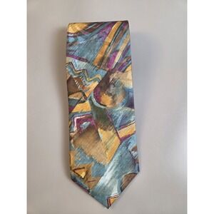 Italian Silk House Collezione‎ Necktie Abstract Pattern
